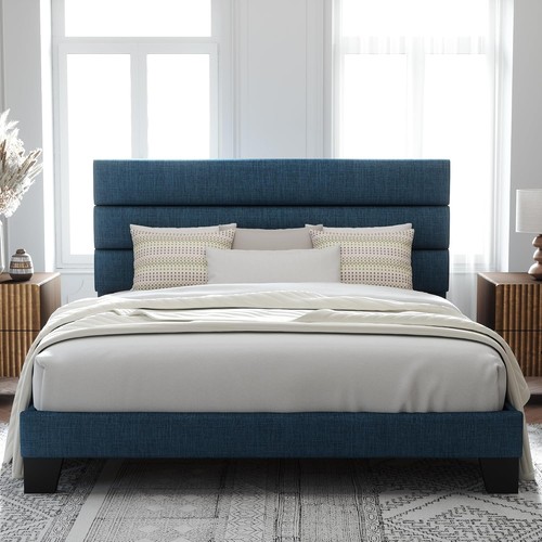 King size platform bed - king,