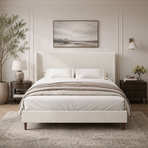 High headboard upholstered - headboard,