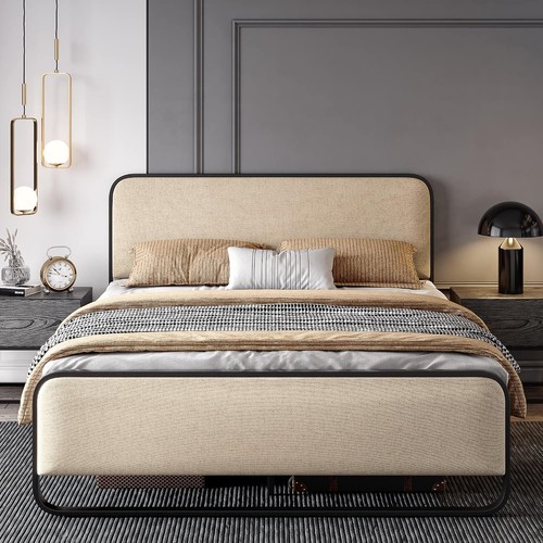 Queen size platform metal - queen,