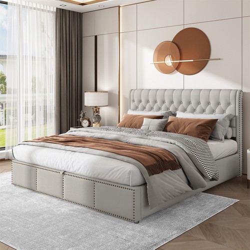 6ft super king upholstered - 6ft, bed