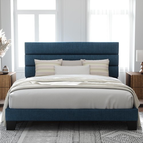 Allewie king size platform bed - allewie,