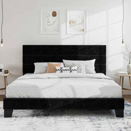 King platform bed frame - king,