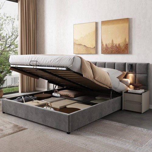 Ottoman storage bed 6ft super - ottoman,