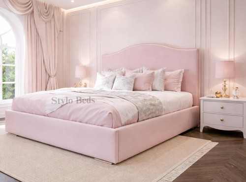 Modern panel bed frame - modern,