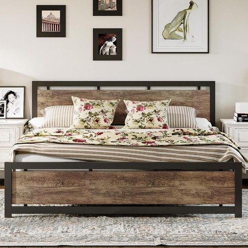 King size bed - king, with