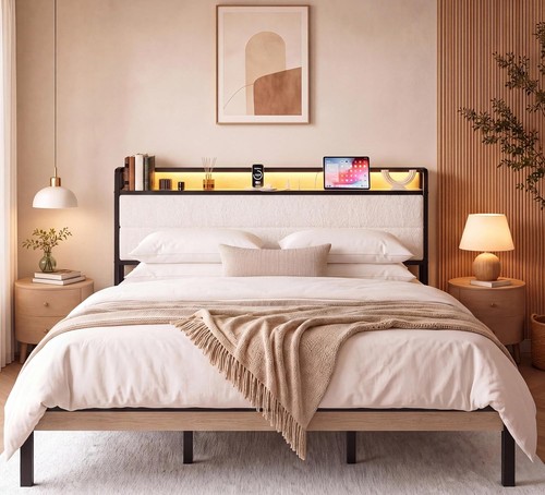 King size bed frame - size,