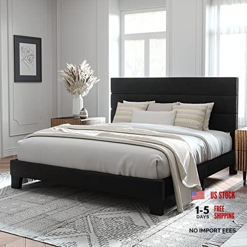 Size platform bed - bed, frame