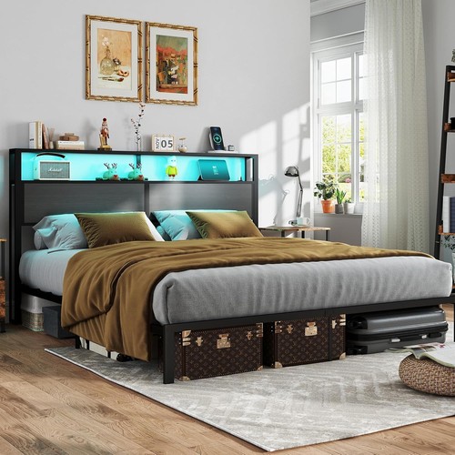 King size bed frame - king,