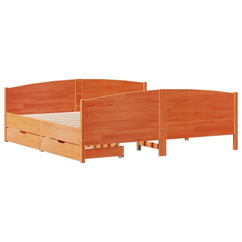Bed frame headboard - bed, wax