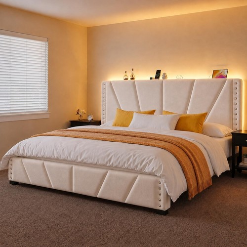 King size bed frame - king,