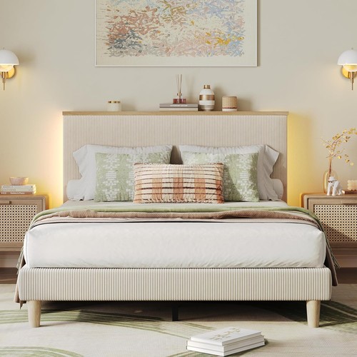 Queen bed frame - frame, with