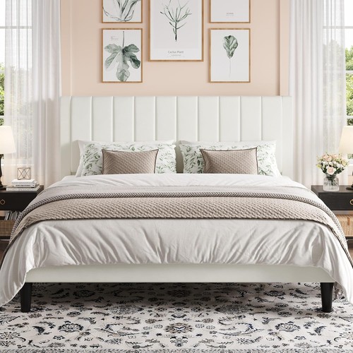 King bed frame with - bed,
