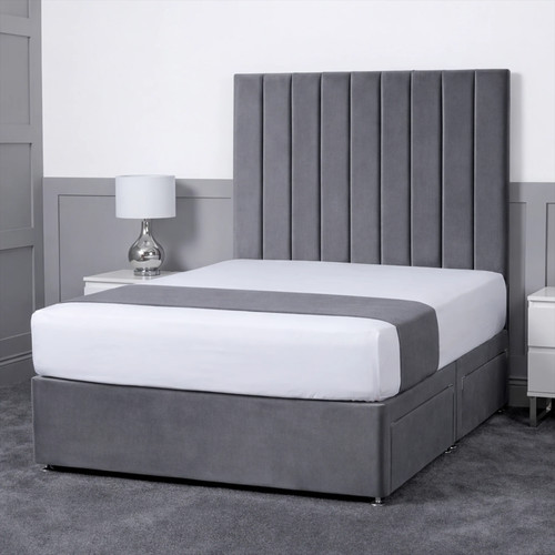 Amelia divan bed plush storage - divan,