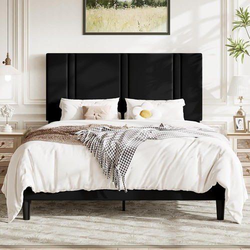 Queen platform bed frame - frame, with