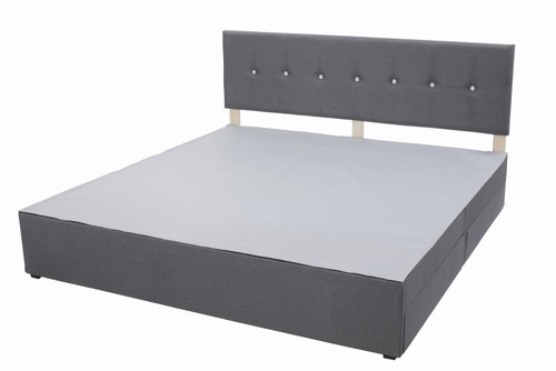6ft super king grey - grey, bed