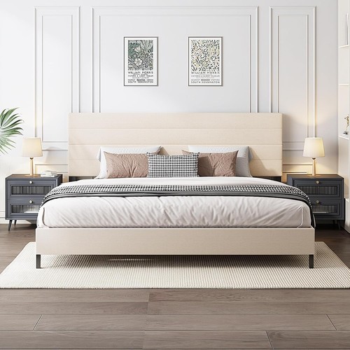 King size bed frame - bed, with
