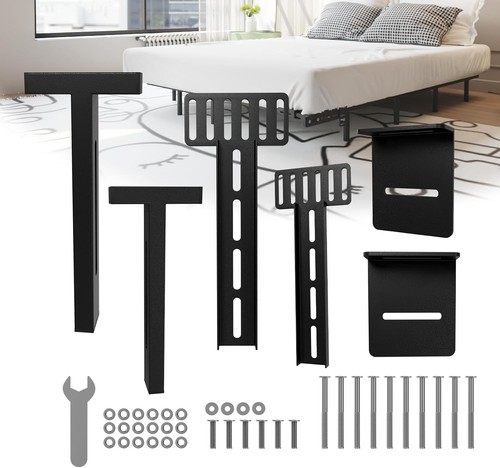 Set thick steel headboard - of,