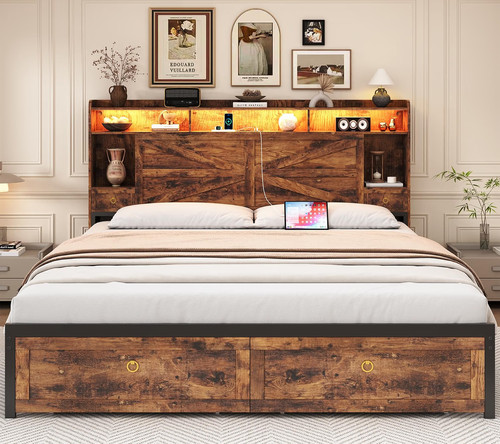 King size bed - bed, with