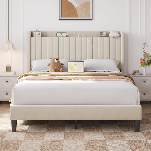 Queen bed frame with - queen,